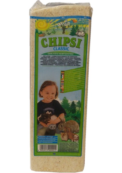 Classic Doğal Kemirgen Talaşı 1000 Gr (15 Lt)