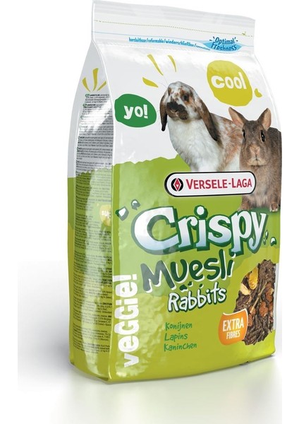 Verselelaga Crispy Muesli Rabbit Tavşan Yemi 1 Kg