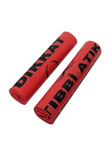 Ambalajstore Tıbbi Atık Poşeti Rulo 65X80 Büyük Boy 200' lü