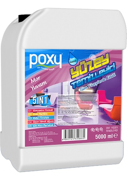 Yüzey Temizleyici 5lt-Mor Yuvam fiyatları
