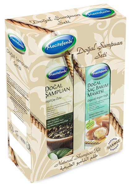 Doğal Şampuan Seti Yeşilçay