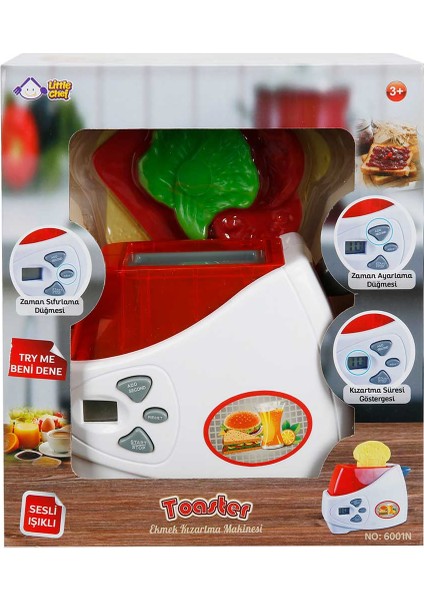 Little Chef Sesli Ekmek Kızartma Makinesi