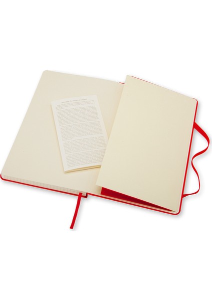 Defter Sert Kapak L Boy Kareli Scarlet Red Qp061R modelleri