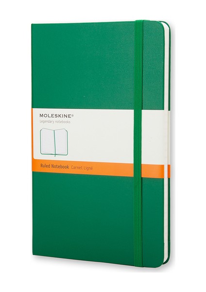 Defter Sert Kapak Cep Boy Çizgili Oxide Green Mm710K1