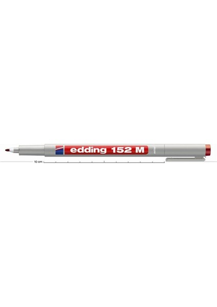 Eddıng Asetat Kalemi E-152M Kırmızı