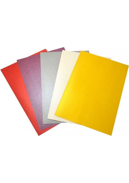 Sedefli Karton 230Gr.20X30Cm 10Lu 5R. Pd-012J
