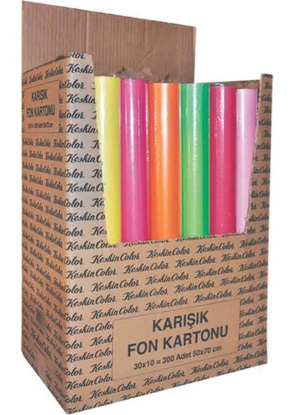 Keskin Fon Kar.50X70 Ham.Boy 110Gr Sarı 202207