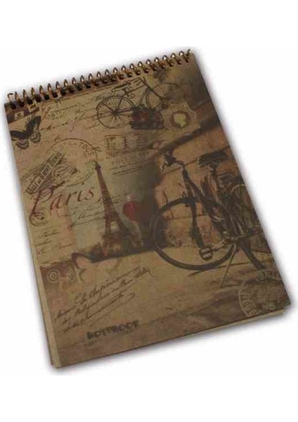 Defter A5 Kraft Spiralli Spkfa5