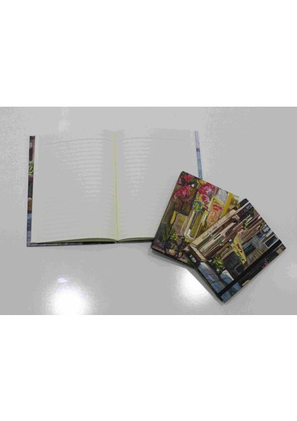 Defter Ofset Kapak 96Yp Sarı Çizgili Ofs123Ç