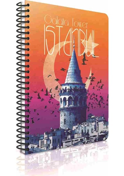 Defter 17X24 İst. Spr. Karton 100Yp.Çiz.2317