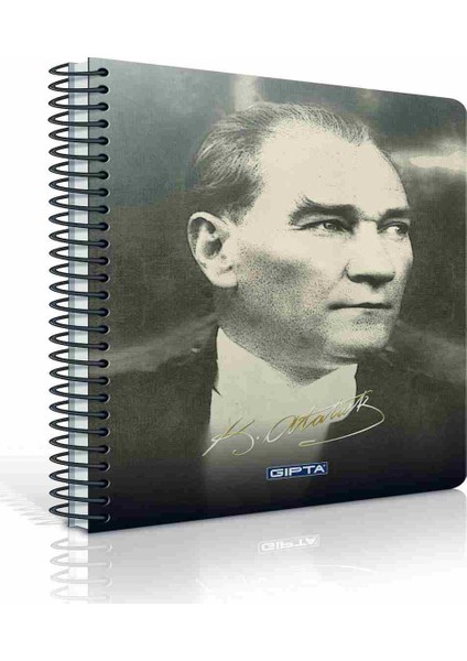 Defter A4 Atatürk Spr. Pp 100Yp. Kar. 2619