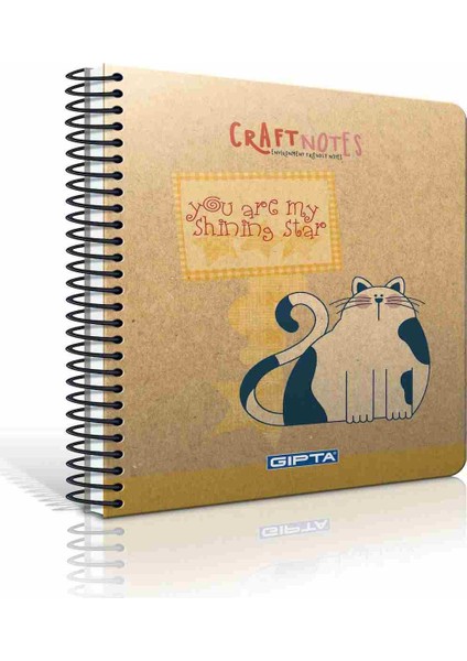 Defter A6 Craft Spr. Sert 100Yp. Kar. 1782