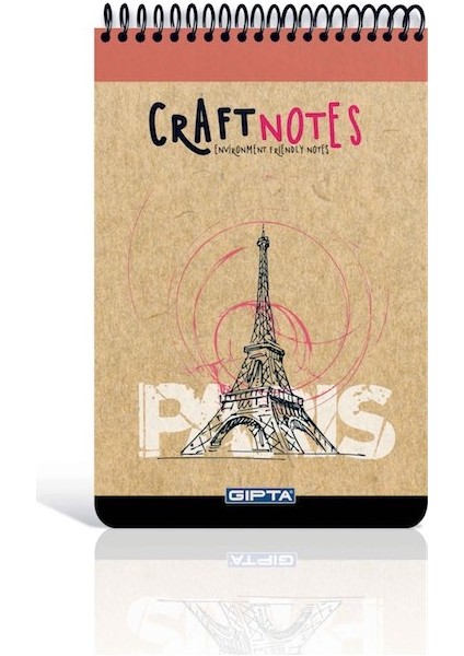 Bloknot A6 Craft Spr. Sert 100Yp. Çiz. 1789