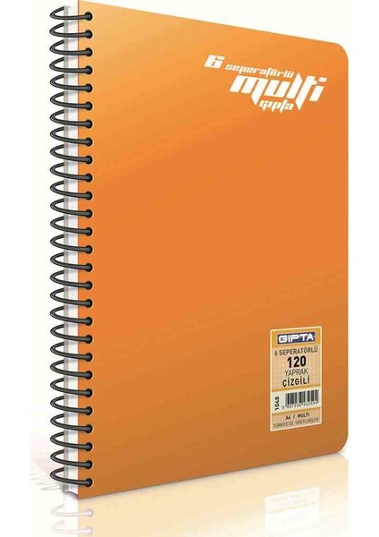 Defter 17X24 Multı Spr.Sep.Pp 150Yp.Çiz.1904