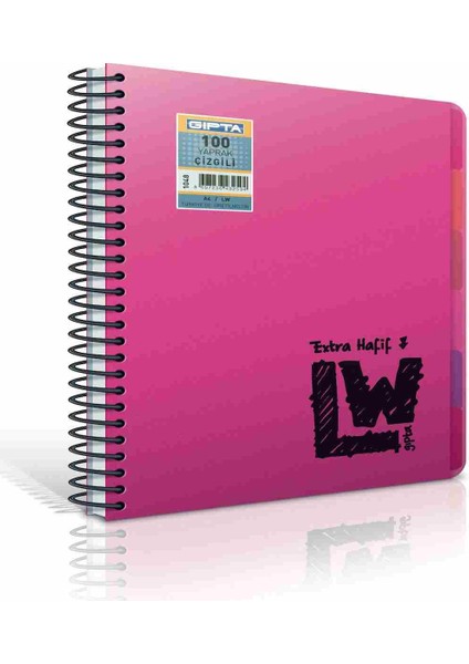 Defter A4 Lw S Type 5 Sep. 4+1 Pp 150Yp.2025