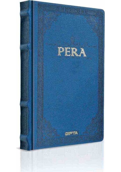 Defter 13X21 Pera Deri Kap. 120 Yp.Düz 2068