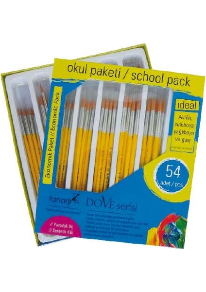 Fırça Seti Dove 54 Lü 71535.902