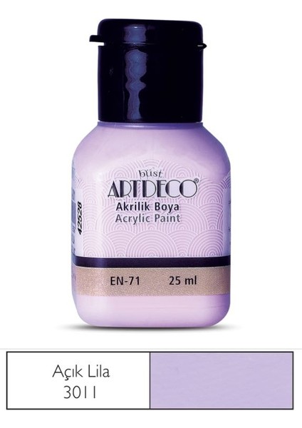 Akrilik Boya 25 Ml Açık Lila 070A-3011