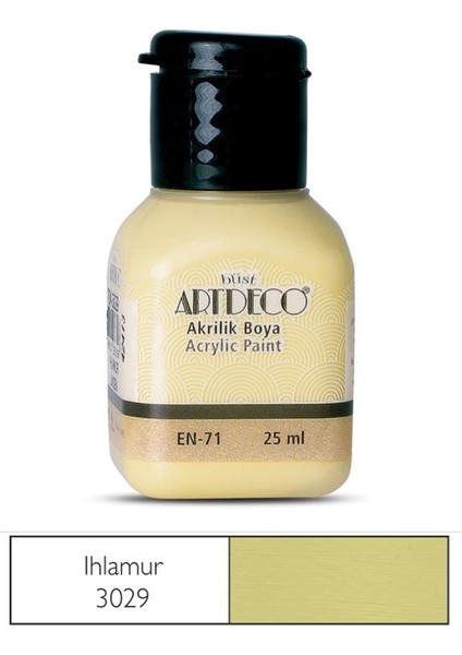 Akrilik Boya 25 Ml Ihlamur 070A-3029