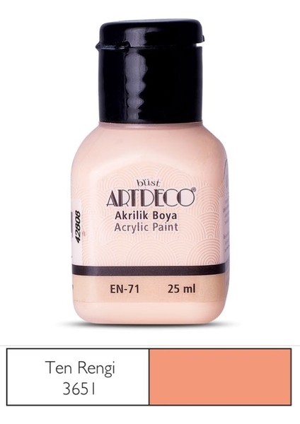 Akrilik Boya 25 Ml Ten Rengi 070A-3651