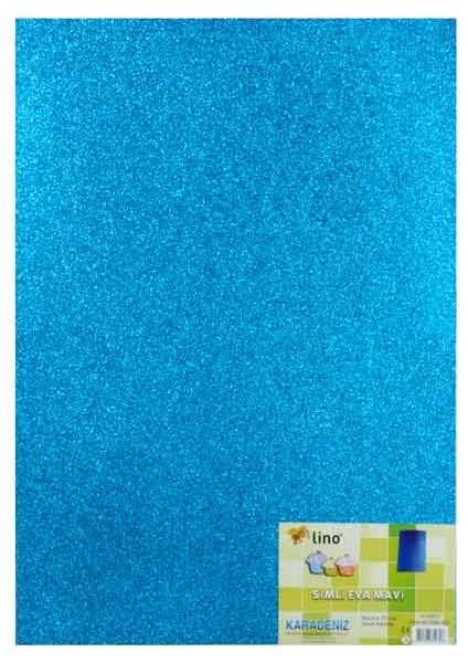 Eva 50X70 2Mm Simli Mavi Rbe-507
