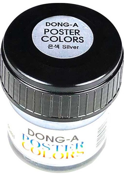 Poster Color Guaj Boya 15 Cc. Gümüş 261681