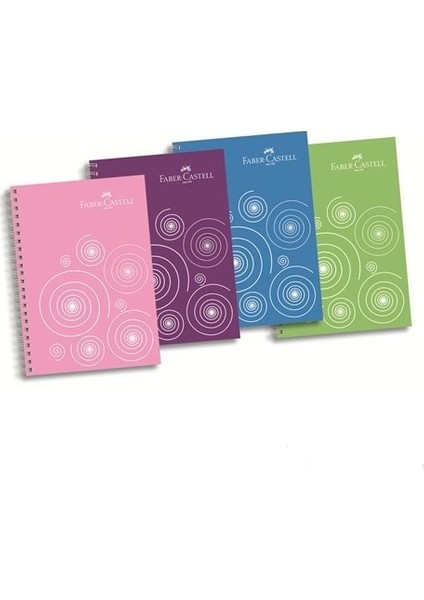 Defter Pp 4 Bl Renk Kenar A4 80Y.Çiz. 400141