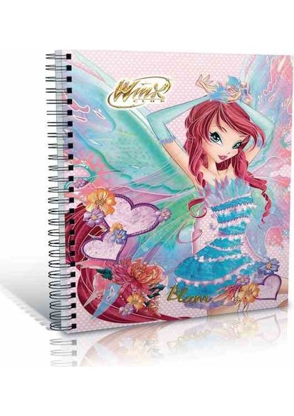 Defter A6 Wınx Spr. Karton 80Yp. Çiz. 3120