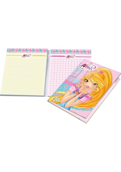 Bloknot A7 Wınx Spr. Karton 80Yp. 3119
