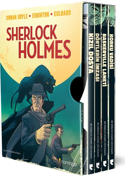 Sherlock Holmes Özel Kutulu Set-4 Kitap Takım - Ian Edginton - Sir Arthur Conan Doyle