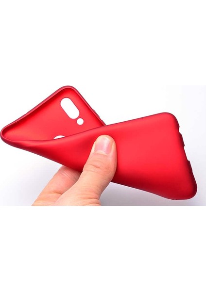 Huawei P Smart 2019 Kılıf Premier Silikon Esnek Arka Koruma Mürdüm fiyatları