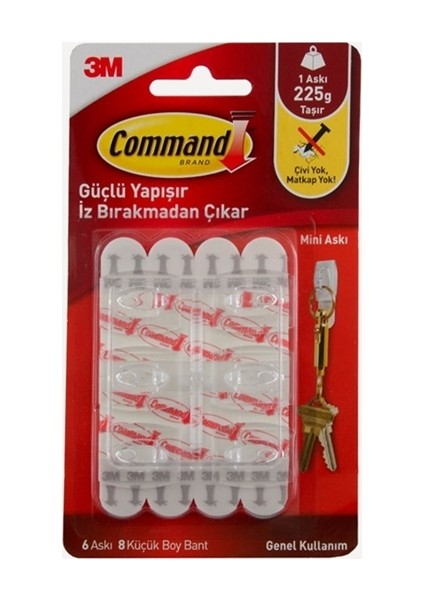 17006 Command Mini Askı