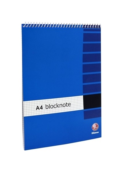 A4 Bloknot Çizgili Spiralli