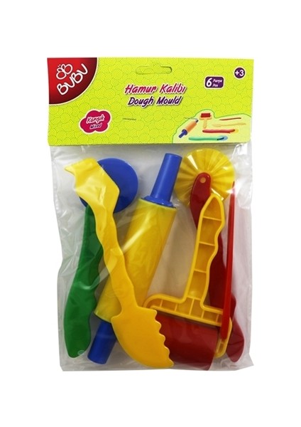 00002 Oyun Hamuru Kalıbı Seti 6 Parça