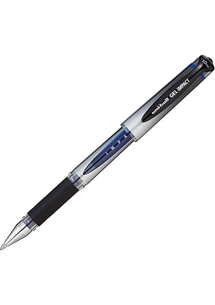 -Ball Um-153S Mavi Gel Impact İmza Kalemi 1,0