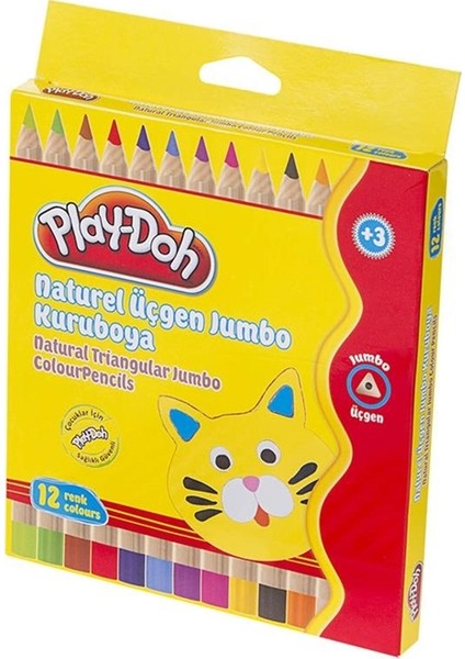 12 Renk Jumbo Naturel Kuruboya Ku009