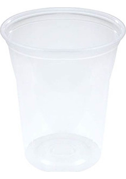 Plastik Bardak Kalın Şeffaf 400cc 50li
