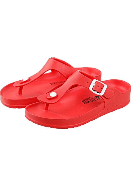 Kırmızı Kadın Terlik Aquaflex-Z-Kırmızı-K modelleri