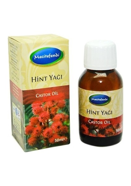 Soğuk Pres Hint Yağı 50 ml (%100 Saf) (Castor Oil)