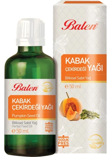 Kabak Çerkideği Yağı 50 ml (%100 Saf Soğuk Pres)