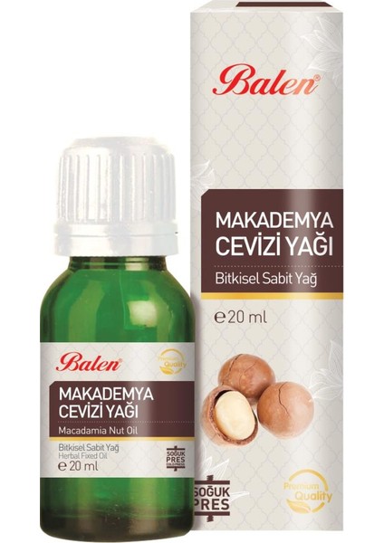 Makademya Ceviz Yağı 20 ml (%100 Saf Soğuk Pres)