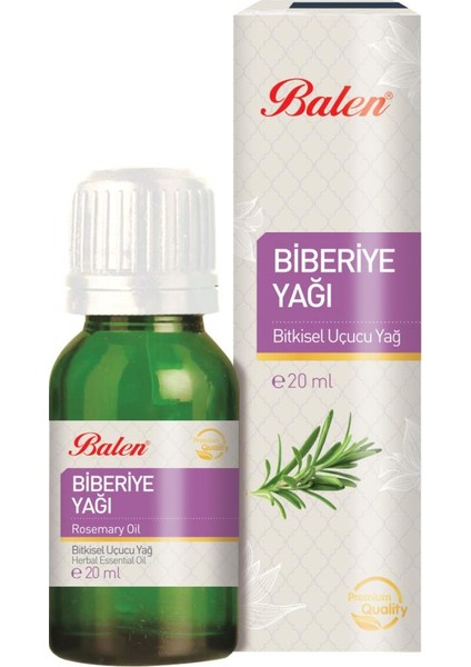 Biberiye Yağı 20 ml (%100 Saf Bitkisel Uçucu Yağ)