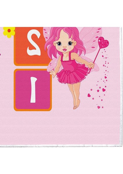 Antialerjik Kaymaz Taban Yıkanabilir Çocuk Odası Halısı 507 80X120 cm fırsatları