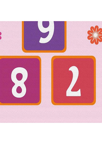 Antialerjik Kaymaz Taban Yıkanabilir Çocuk Odası Halısı 507 80X120 cm indirimleri