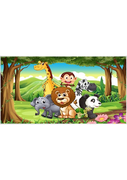 Antialerjik Kaymaz Taban Yıkanabilir Çocuk Odası Halısı 508 80X120 cm fiyatları