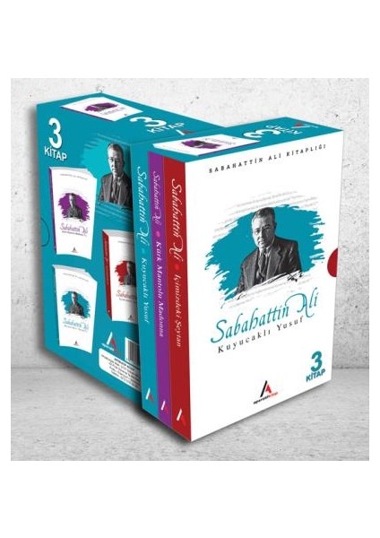 Sabahattin Ali 3 Lü Kitap Roman Seti - Sabahattin Ali