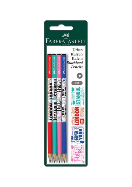 Blister Urban Kurşun Kalem