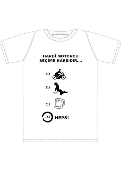 T-Shirt Seçim (Beyaz)