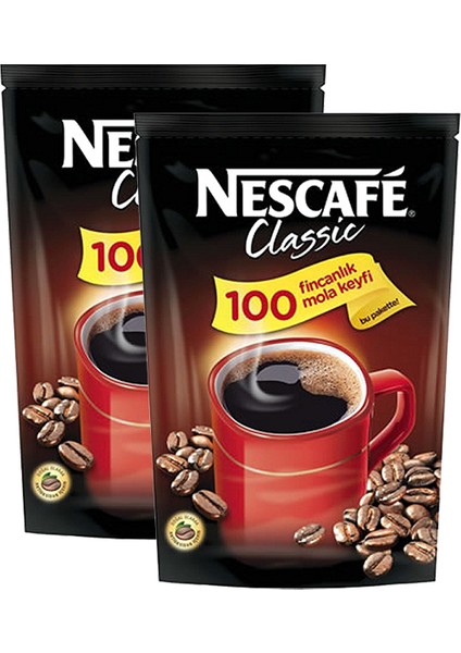 Nescafé Classic Çözünebilir Kahve 2x200gr Ekopaket