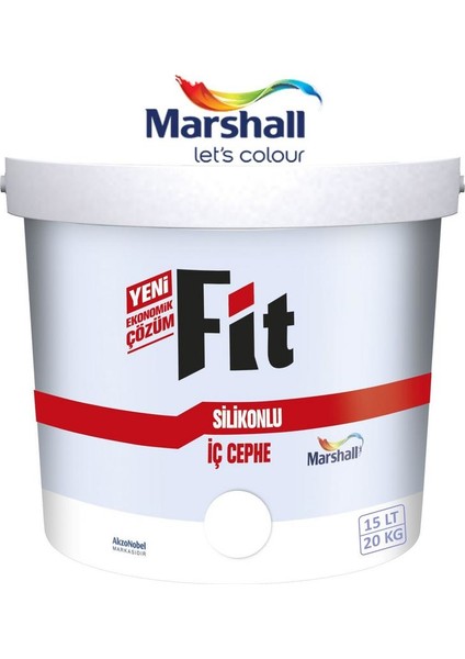 Fit Silikonlu İç Cephe Duvar Boyası 15Lt